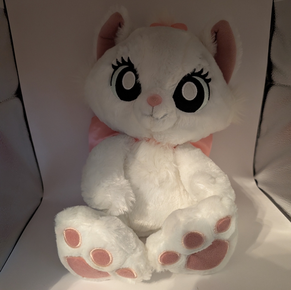 New 2020 Disney Parks Big Feet Foot Baby Marie Small 13" Plush Aristocats